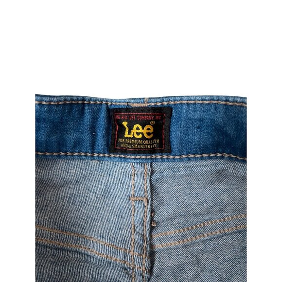 Lee Dark Blue Jean Denim Shorts Women's Size 10 - Picture 2 of 4